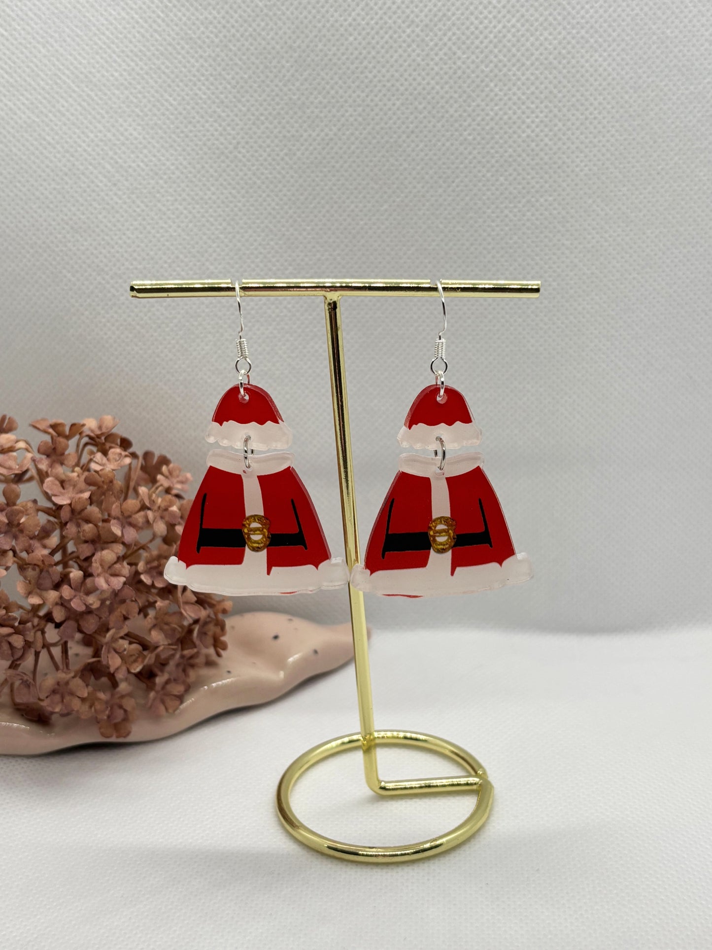 Santa Suit Earrings