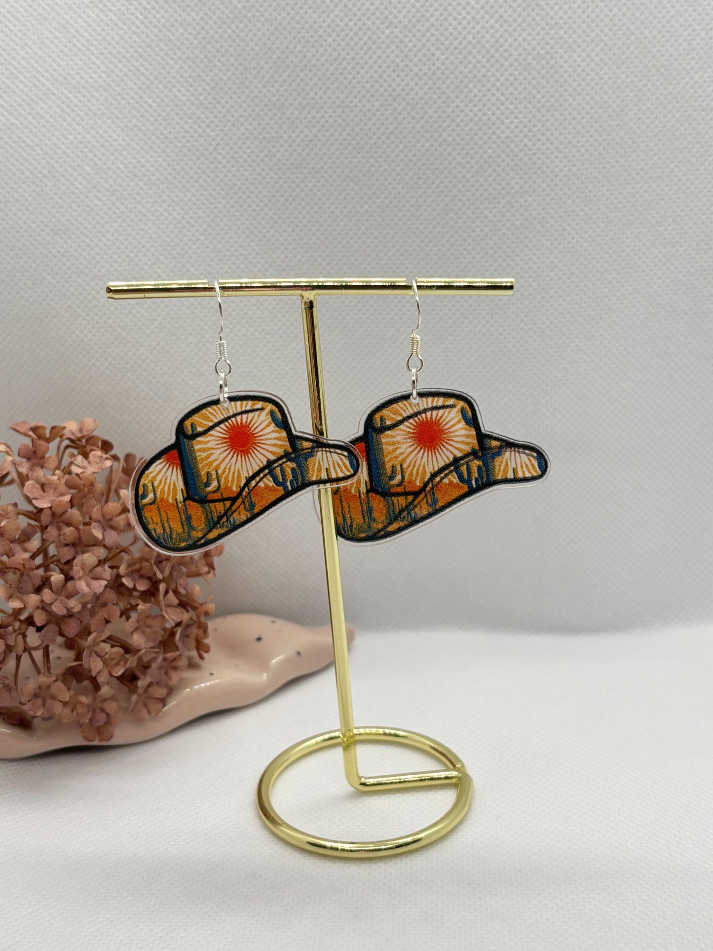 Sunny Desert Hat Earring