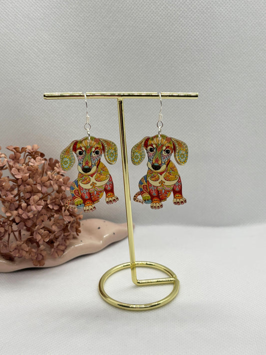 Dachshund Earrings