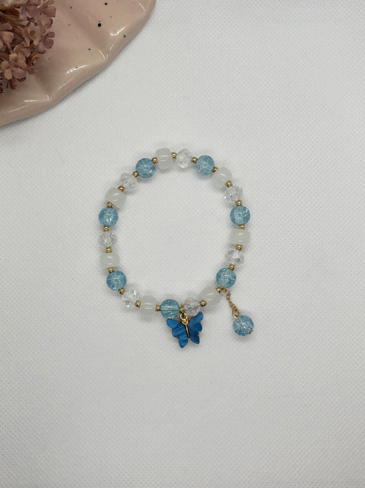 Blue Butterfly Bracelet