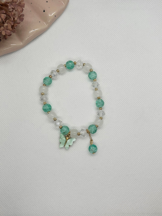 Green Butterfly Bracelet