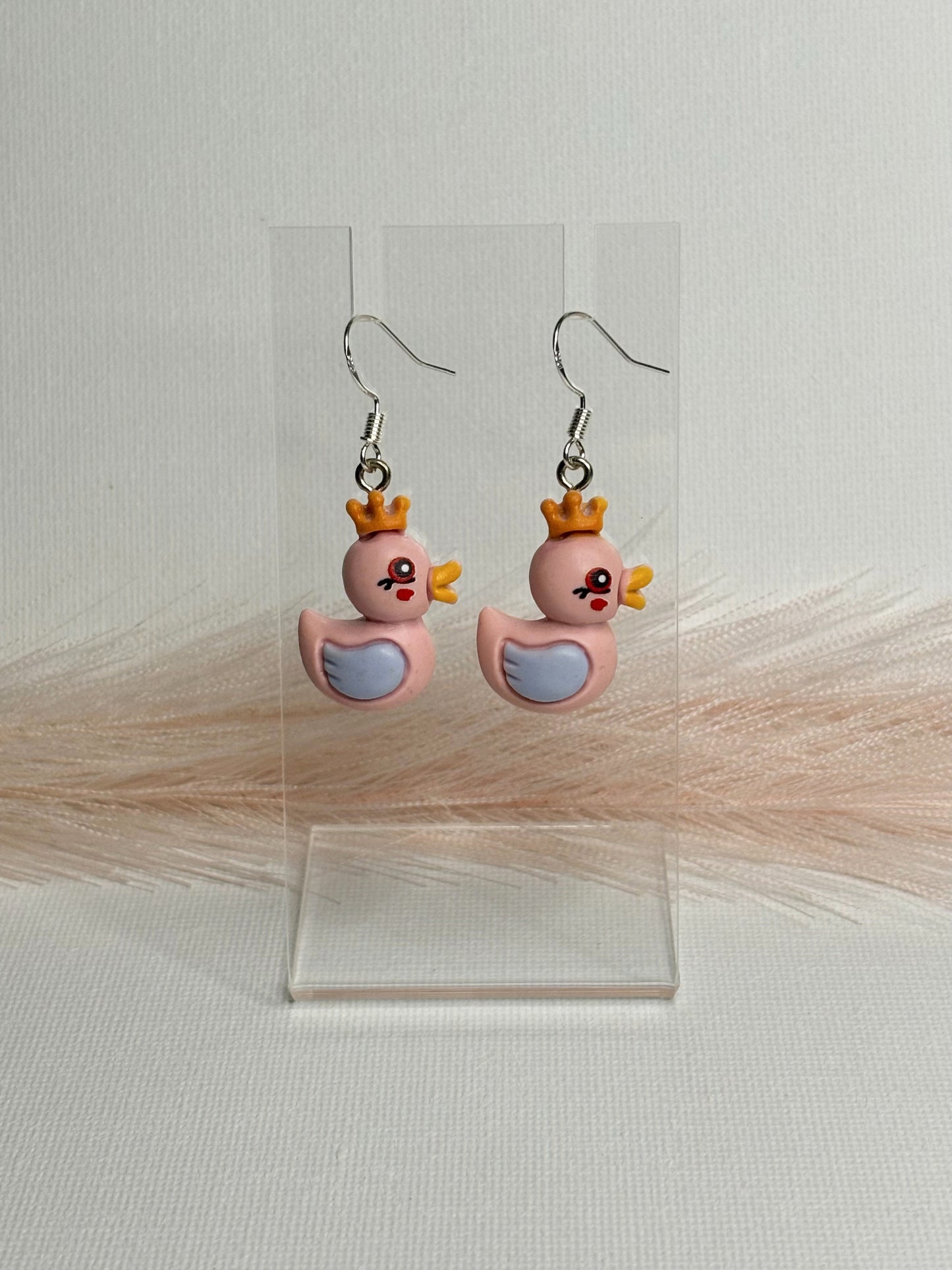 Queen Duck Earrings