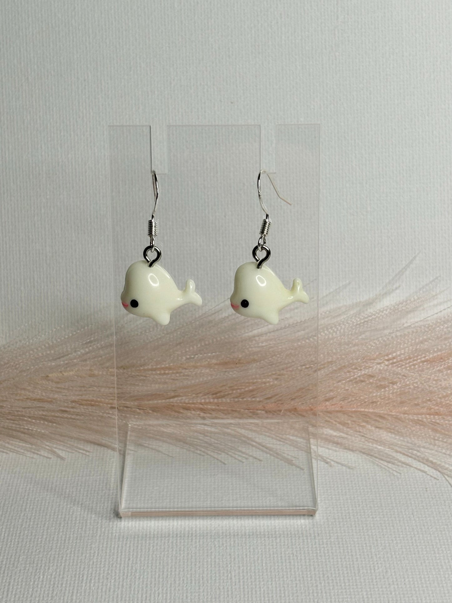 Whale Earrings