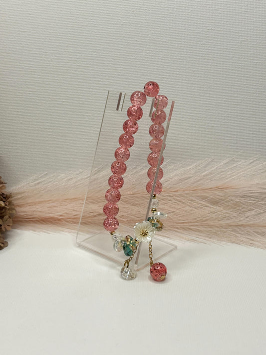 Blush Beaded Bracelet