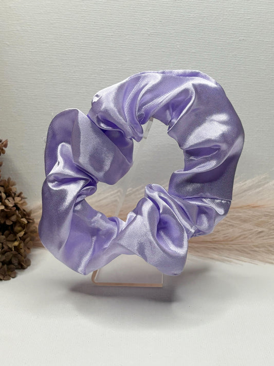 Purple Silk Scrunchies!